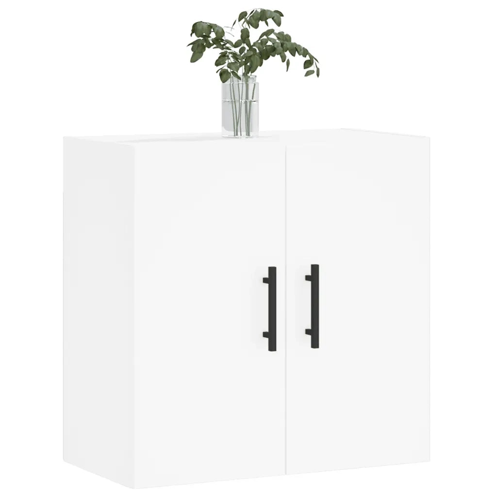 Armadietto a Muro | Mobile a Parete Bianco 60x31x60 cm in Legno Multistrato