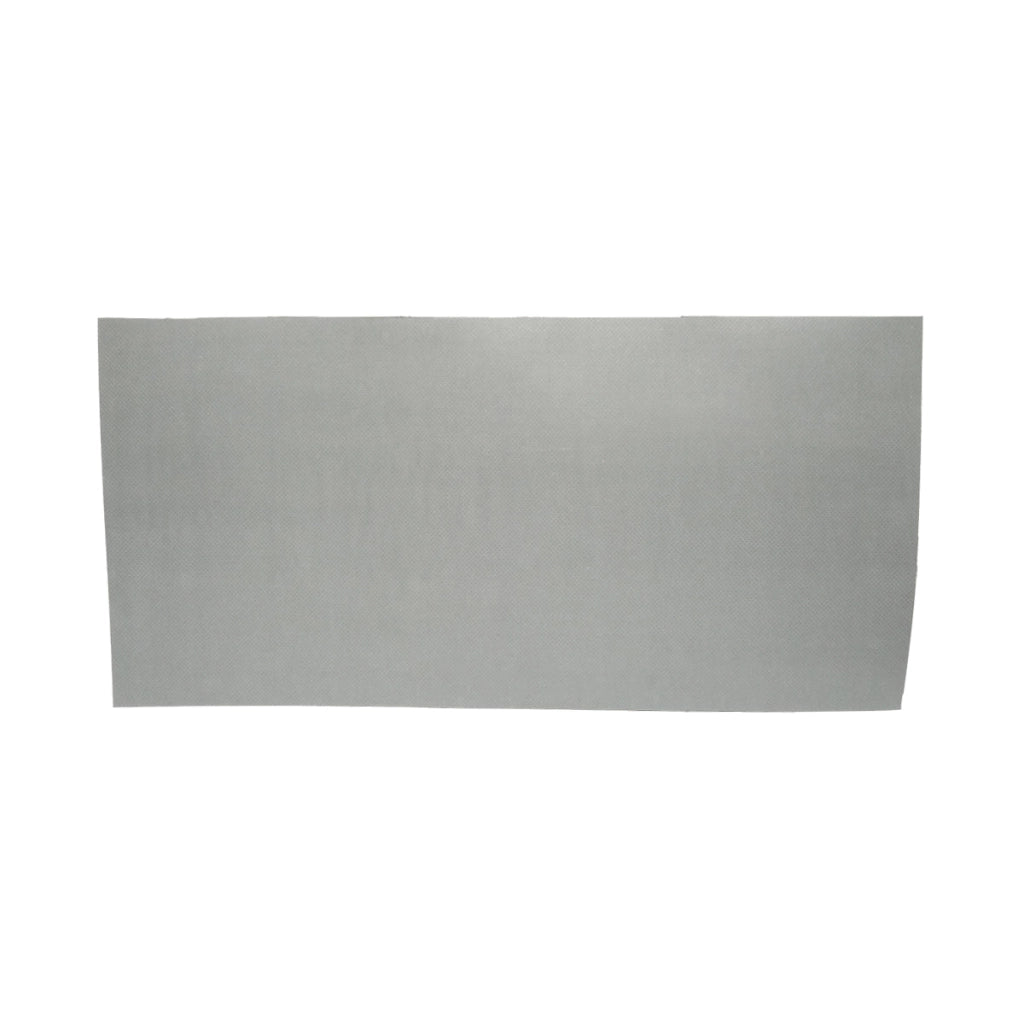 Bobina di gomma con inserto metallico, l = 0,5 m, L = 1 m, spessore = 1,2 mm (colore grigio)