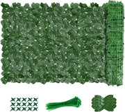 Schiaccianatura artificiale di edera 3m x 1m (2 * 3x05m) - Hexaschermo per privacy per giardino balcone esterno