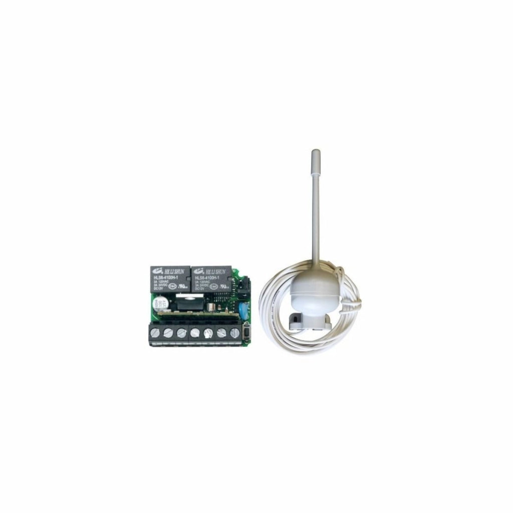 KIT R2A RADIO A 2 CANALI AD AUTOAPPRENDIMENTO 12-24V AC/DC + CASE RADIO KRA2B5T