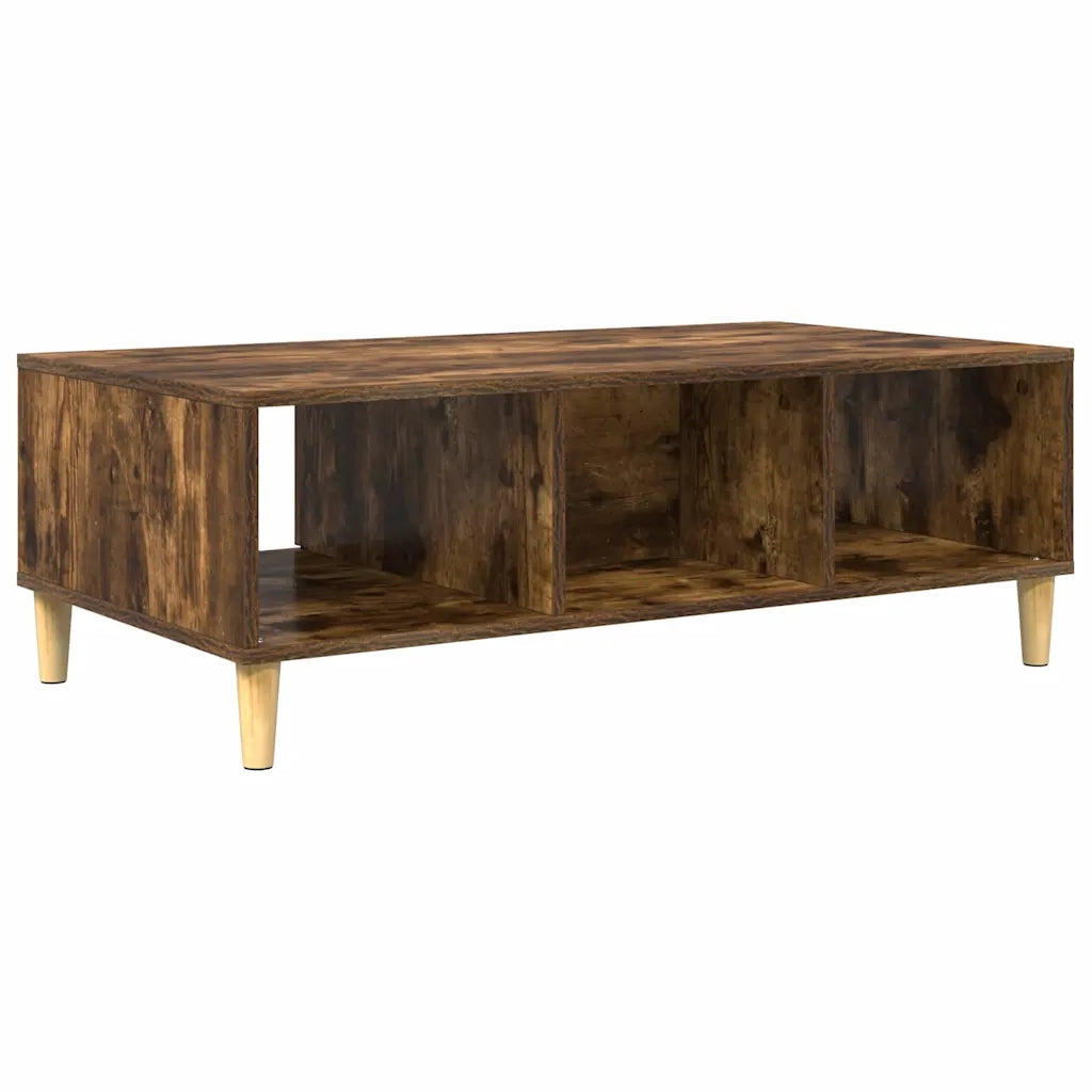 Tavolino da salotto Rovere fumé 102 x 55 x 35 cm 876193