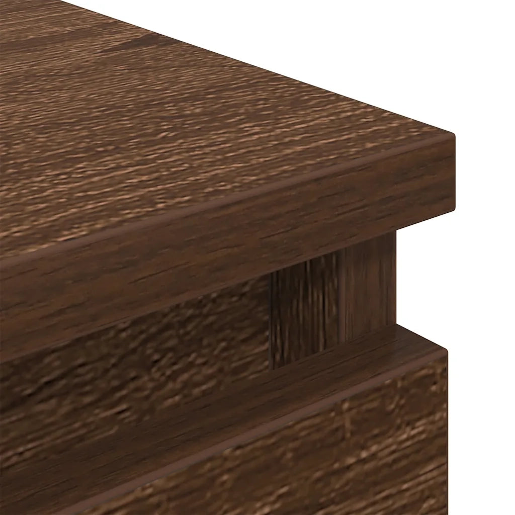 Mobile TV Rovere Marrone 40x35x54 cm in Legno Multistrato 861775