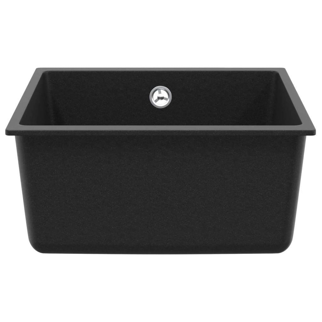 Lavello Nero 430 x 460 mm 80% Quarzo e 20% Resina CFW5734068