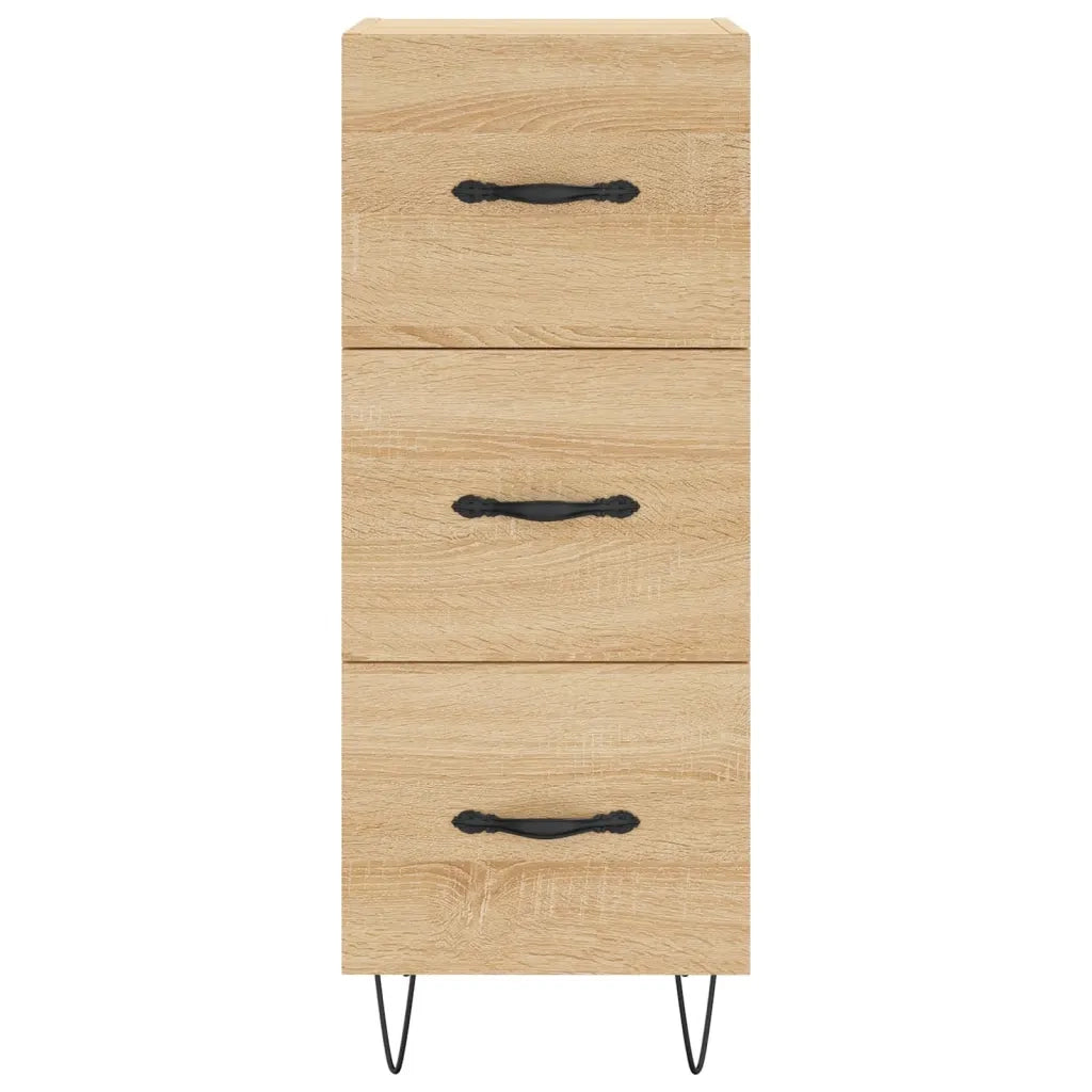 Credenza Rovere Sonoma 34,5x34x90 cm in Legno Multistrato 828599