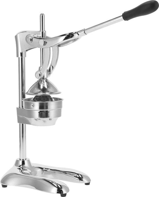 Juicer Manuale Commerciale in Acciaio Inossidabile con Stand per Limoni Dimensioni 24,6 cm x 20,3 cm x 49,5 cm