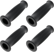 Manubrio Antislip in Gomma - 7/8 Pollice - Stile Vintage - 124 mm Lungo - Prodotto con Estremità Chiusa - Manubrio del Motore