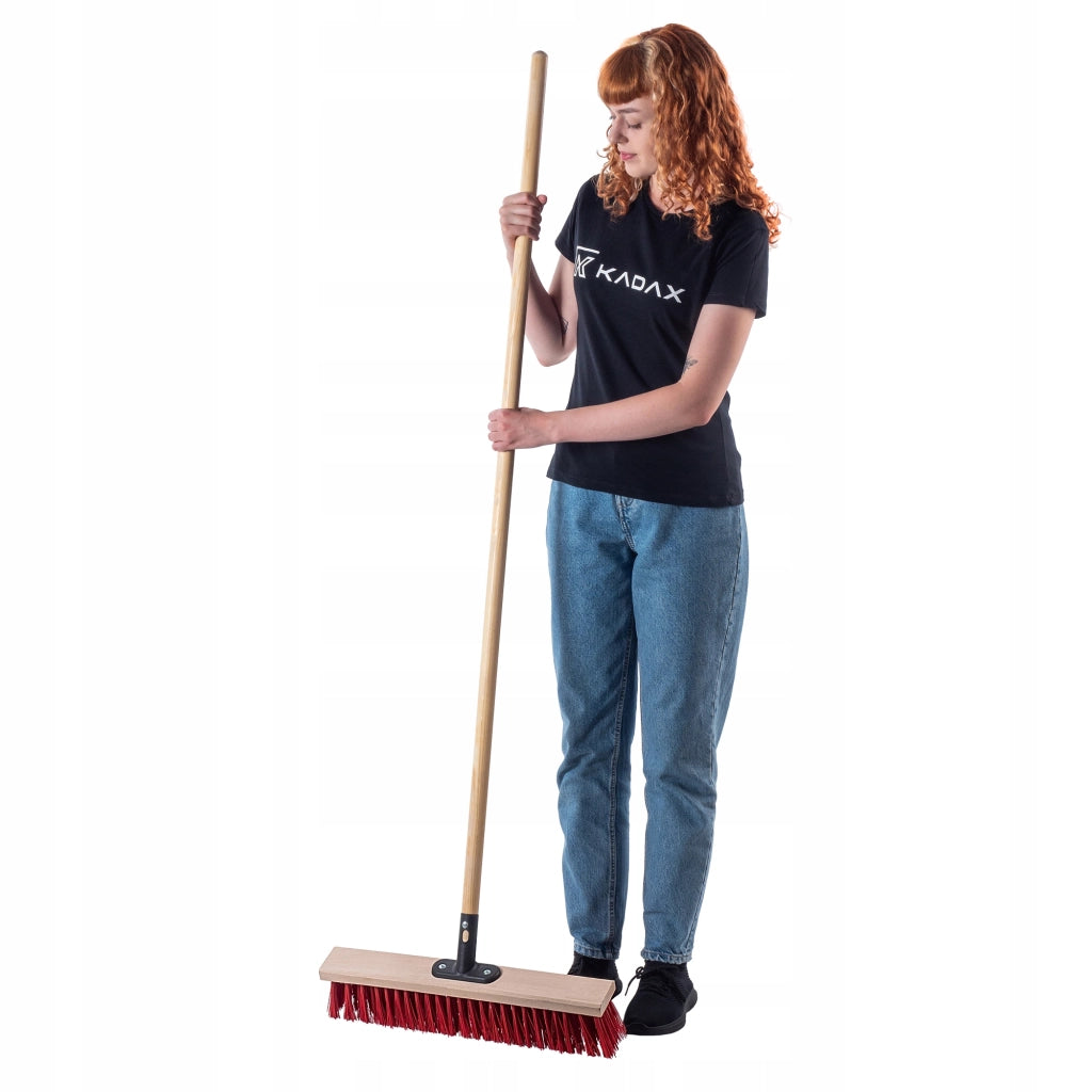Scopa da giardino KADAX per spazzare strade e giardini, 50 cm