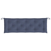 Cuscino Panca | Cuscini per sedie Giardino Blu Marino 150x50x7 cm in Tessuto Oxford