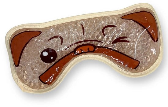 Oogmasker rinfrescante per il sonno - Gelmasker - Terapia rinfrescante - Retro con imbottitura - Per la prevenzione della cefalea - Per le occhiaie scure