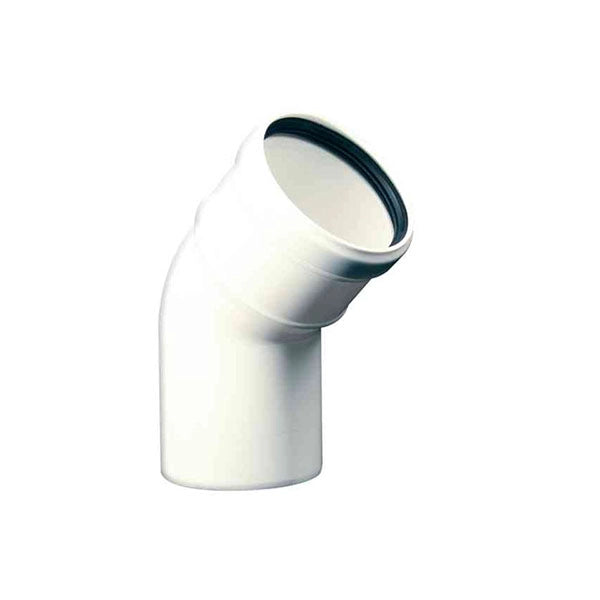 canna fumaria in PLASTICA PPS DN 100 curva 45