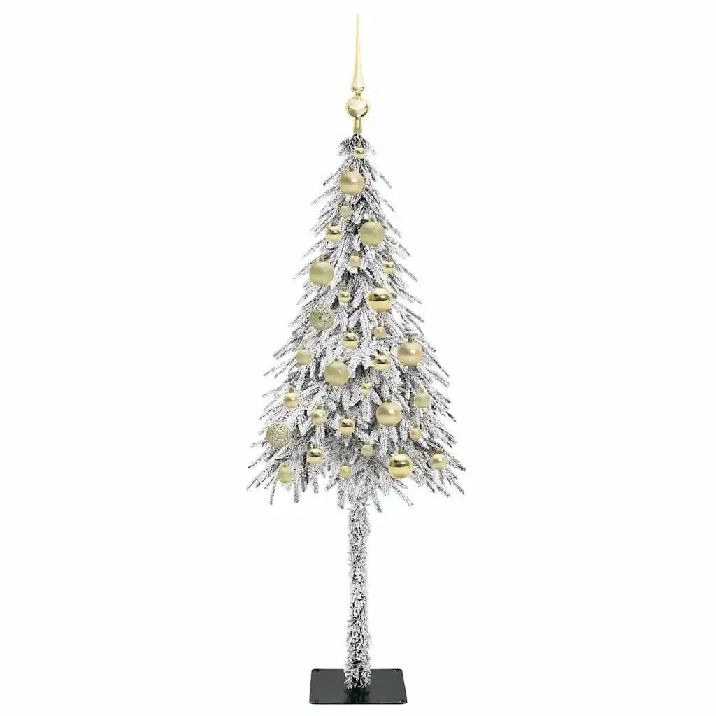 Albero di Natale con 150 LED Bianco 120 cm PE e Acciaio 3396207