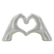 Scultura Lover Silver cm 25x7,5x13,5