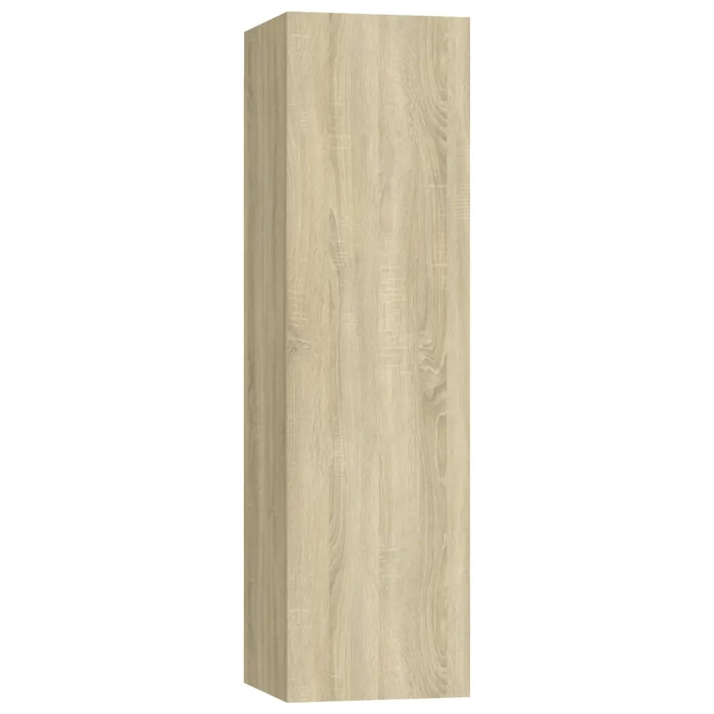 Set di Mobili Porta TV 4 pz-Credenza per TV Rovere Sonoma in Legno Multistrato 356597