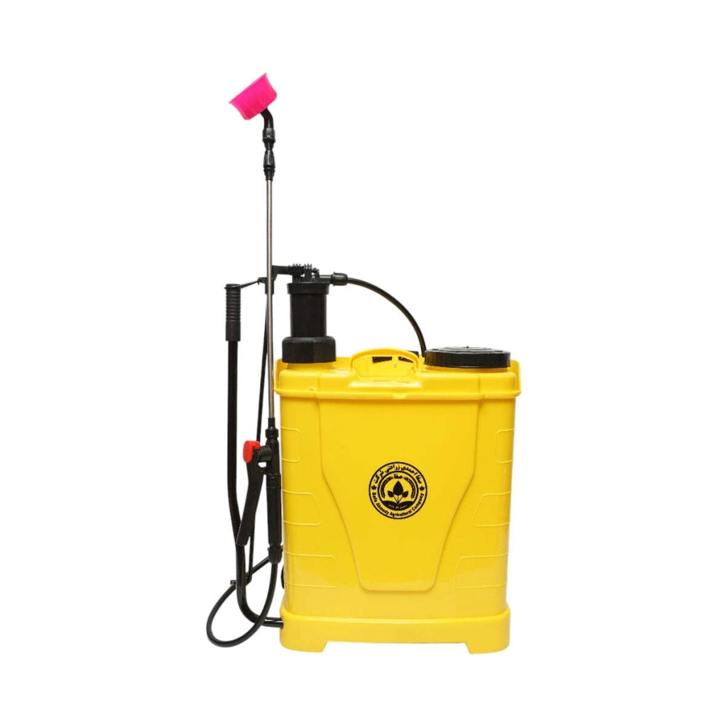 Pompa di spruzzatura, vermorel manuale con serbatoio da 18L, 3 ugelli, pressione massima 3 bar