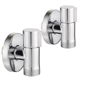 Rubinetto arredo pezzi 2 attacco lavatrice lavastoviglie 1/2 x 3/4 cromato