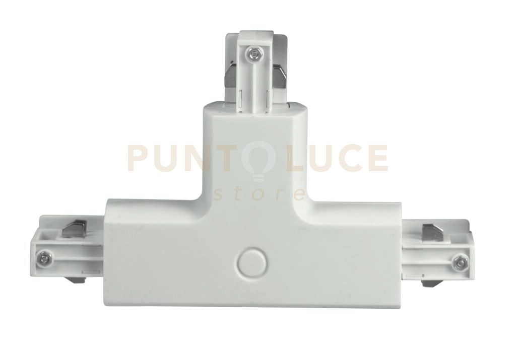 LED-TRACK-T CONNESSIONE A T DESTRA (L2) BIANCA PER BINARIO 18,1X11,2X3,4CM