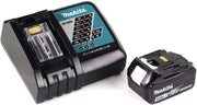 DBN 500 RT1J - Chiodatrice a batteria 18 V 15-50 mm + 1 batteria 5,0 Ah + caricatore + Makpac