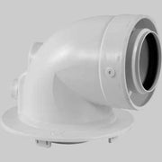 CURVA COASSIALE 90  ° RIBASSAT PER LUNA CLASSIC  Dm. 60100     BAXI
