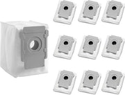 10x Sacchi per Aspirapolvere Borse adatte per iRobot Roomba i3 i4 i5 i6+ i7 i8 E5 E6 S9 S9 - Sacchi per Aspirapolvere - Borse per Aspirapolvere Robot - Borse per Stoffa - Utilizzabile Una Volta