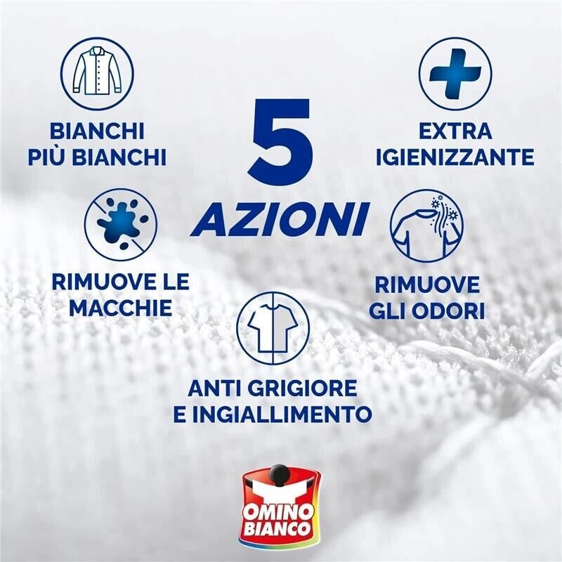 SET 4 PZ ADDITIVO OMINO BIANCO GEL 900ML BIANCOVIVO