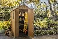 Casetta da Giardino Darwin 6x6, Marrone, 125,8 X 184,5 X 205,1 h