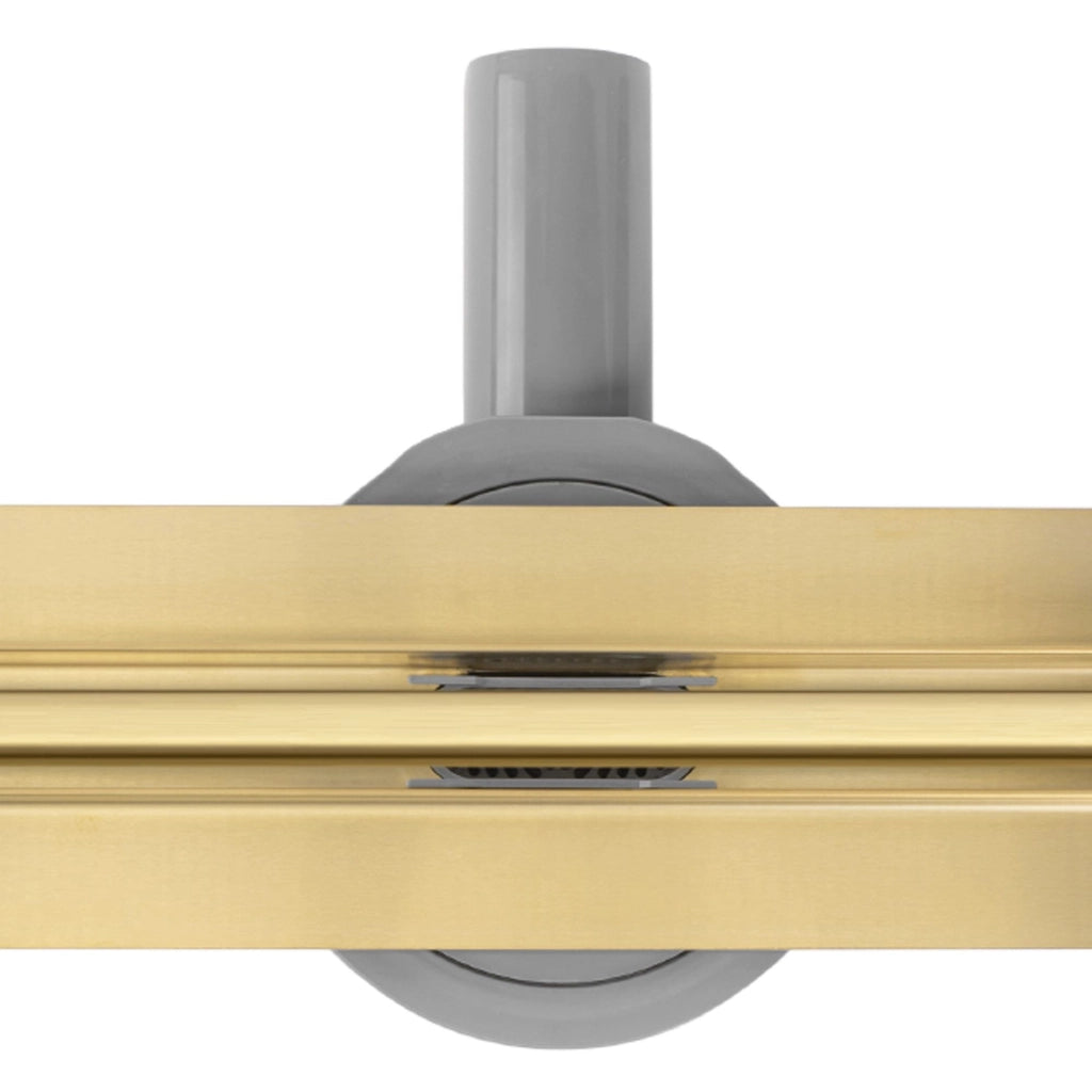 Scarico Lineare Rea Neox Slim Pro Brush Gold 80