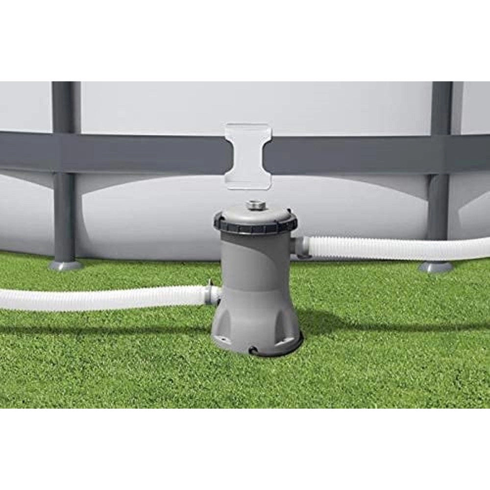 Trade Shop - Pompa Filtro A Cartuccia Tipo Ii Da 2.006lt/h 29w Per Piscine Fuori Terra 58383 -