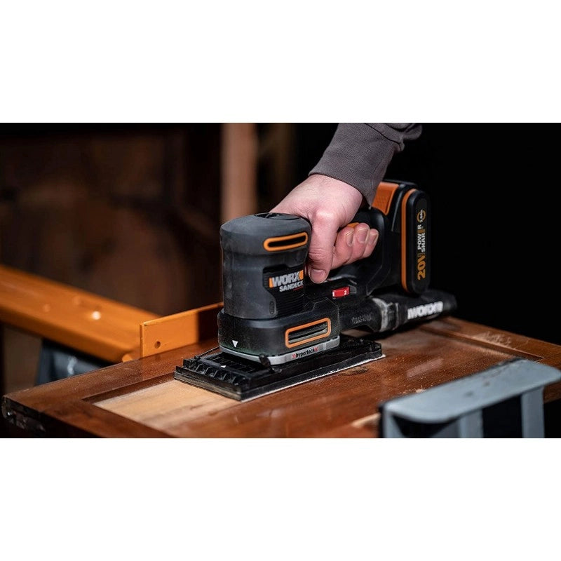 Levigatrice multifunzione WX820.9 20 Volt 5 in 1 corpo macchina per finitura e dettagli - Worx