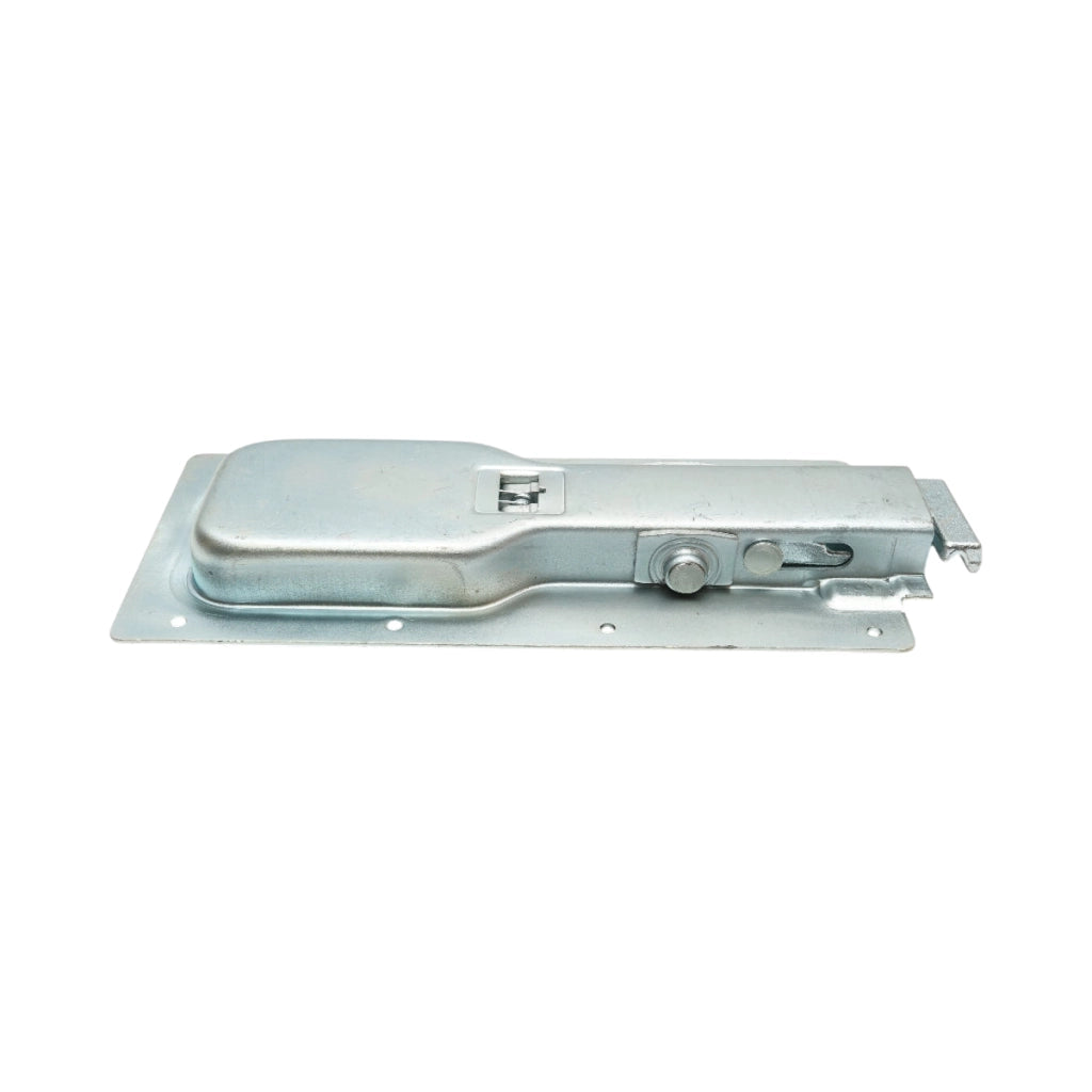 Chiudiporta per camion da incasso con chiusura a T 278x120x24mm