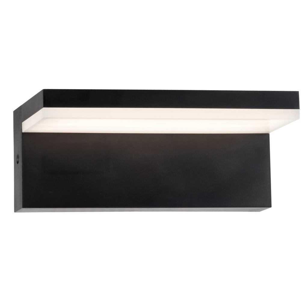 Applique esterna LED 10W 4000K nera IP54 TESA Q Polux