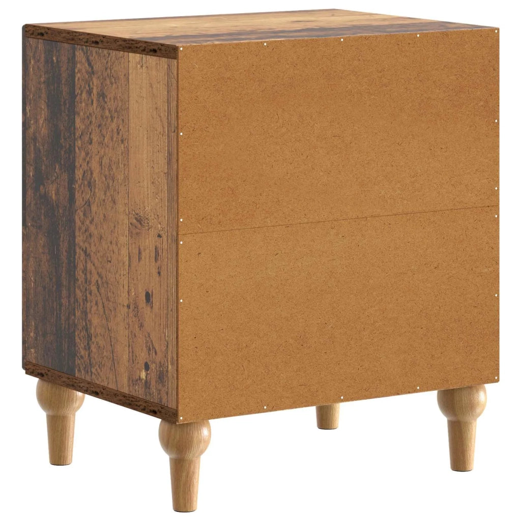 Armadio da Notte 2 pcs Legno antico 43 x 34,5 x 50 cm 894122
