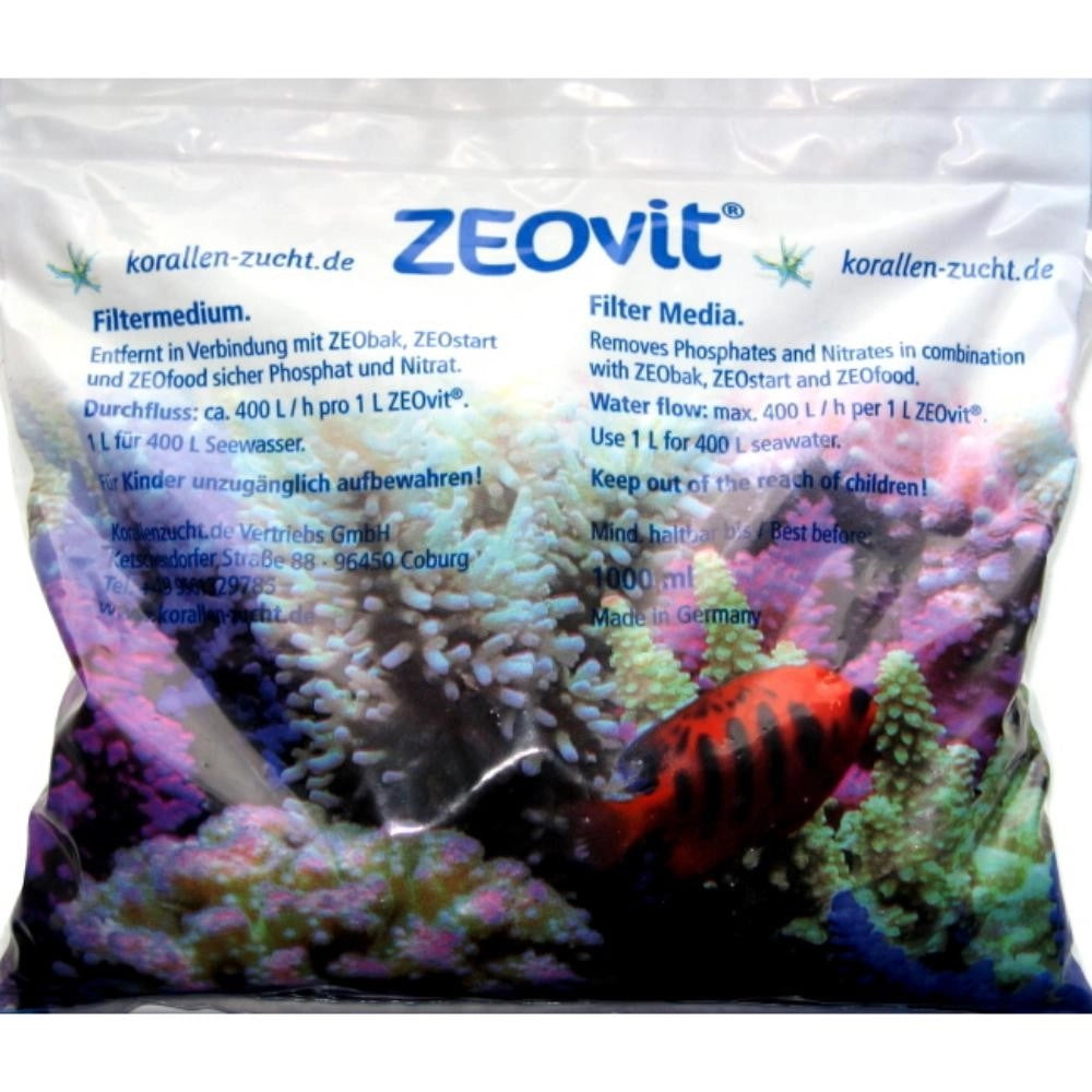 Korallen-Zucht ZeoVit per Filtri Automatici - 1 litro