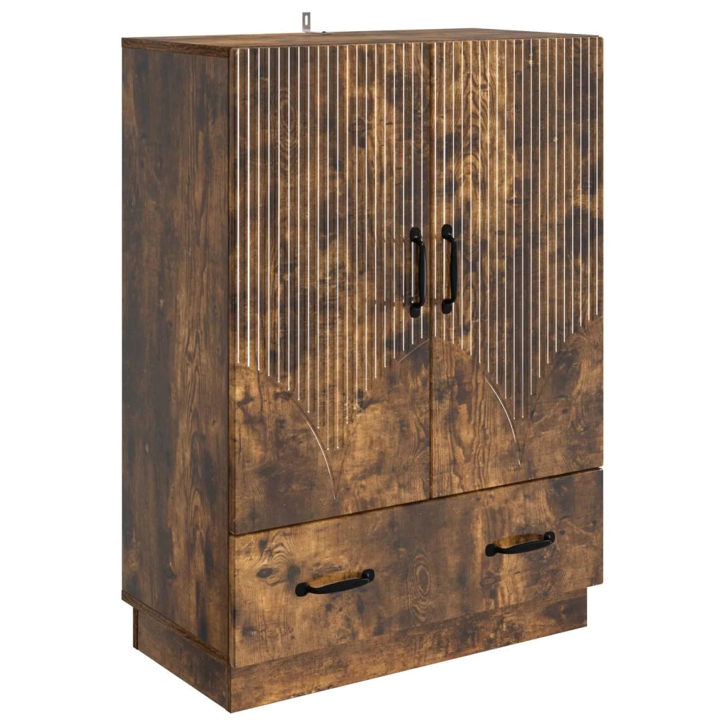 Credenza Rovere Fumo 66 x 34,5 x 92 cm Legno ingegnerizzato 895360