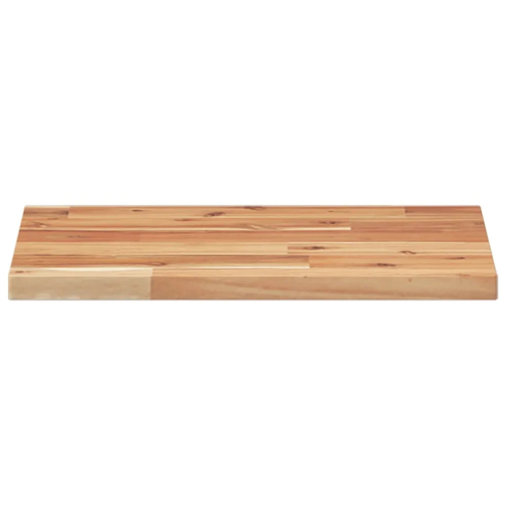 Mensole da Parete 4 pz 40x30x2 cm Legno Acacia Rifinito a Olio 3279526