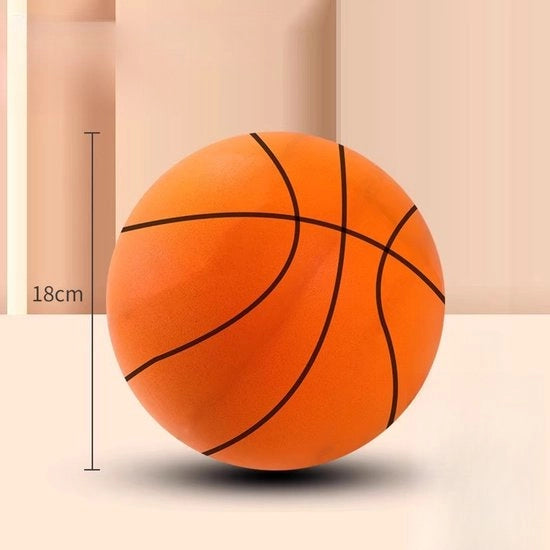 Scatola di allenamento al basket #3 - Palla da basket silenziosa per allenamento al dribbling (arancione)