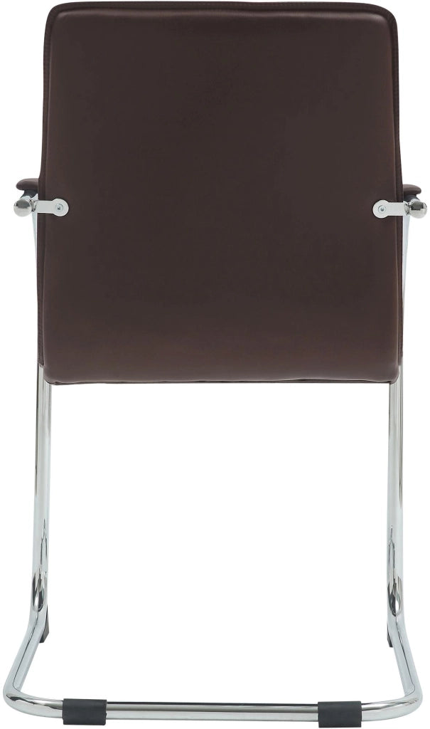 Sedia visitatore in ecopelle Tira 6