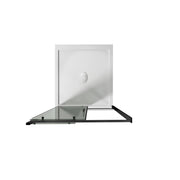 Porta Doccia 130 CM 198 CM Vetro Trasparente 8 MM Versione Sinistra con Easy-Clean mod. Prime Bla