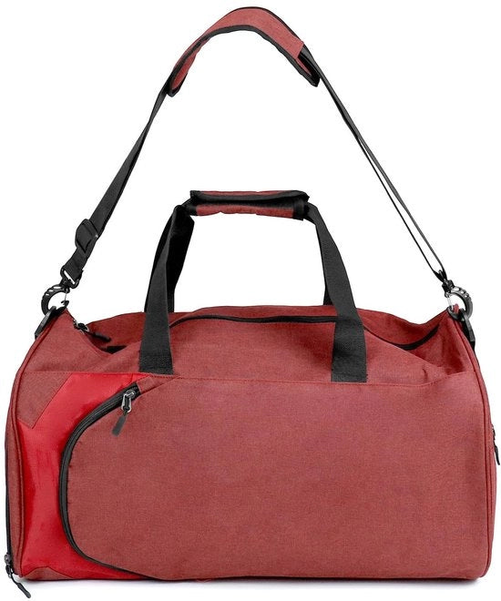 Sporttas 40L Acqua Impermeabile - Borsa con Tasca per Scarpe - Grande Sporttas - Dimensioni 52x28x28 cm - Compartimento Multifunzionale - Materiale Resistentente