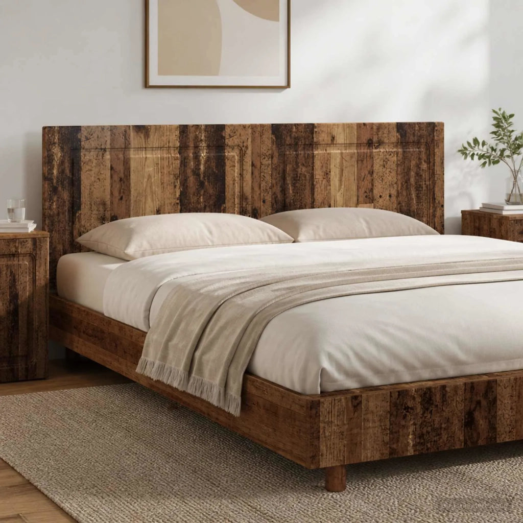 Testiera da Muro UTRECHT Legno antico Legno ingegnerizzato 897833