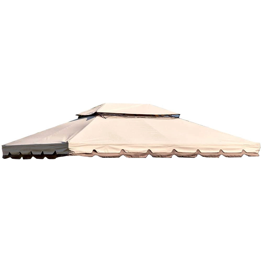 Telo Copertura Gazebo 3x4 Ricambio 350 gr/mq Camino Antivento Antipiog. 3 x 4 mt