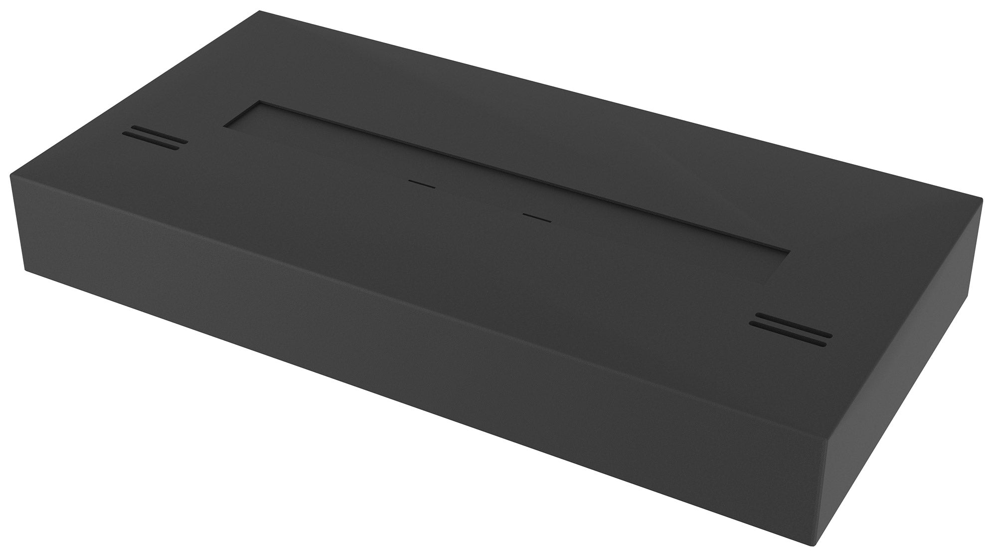 Bruciatore a Bioetanolo per Camini 60x8x30 cm 1L Simple Box 600 Nero