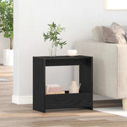 Tavolo laterale Rovere Nero 50 x 26 x 50 cm Legno multistrato 862621