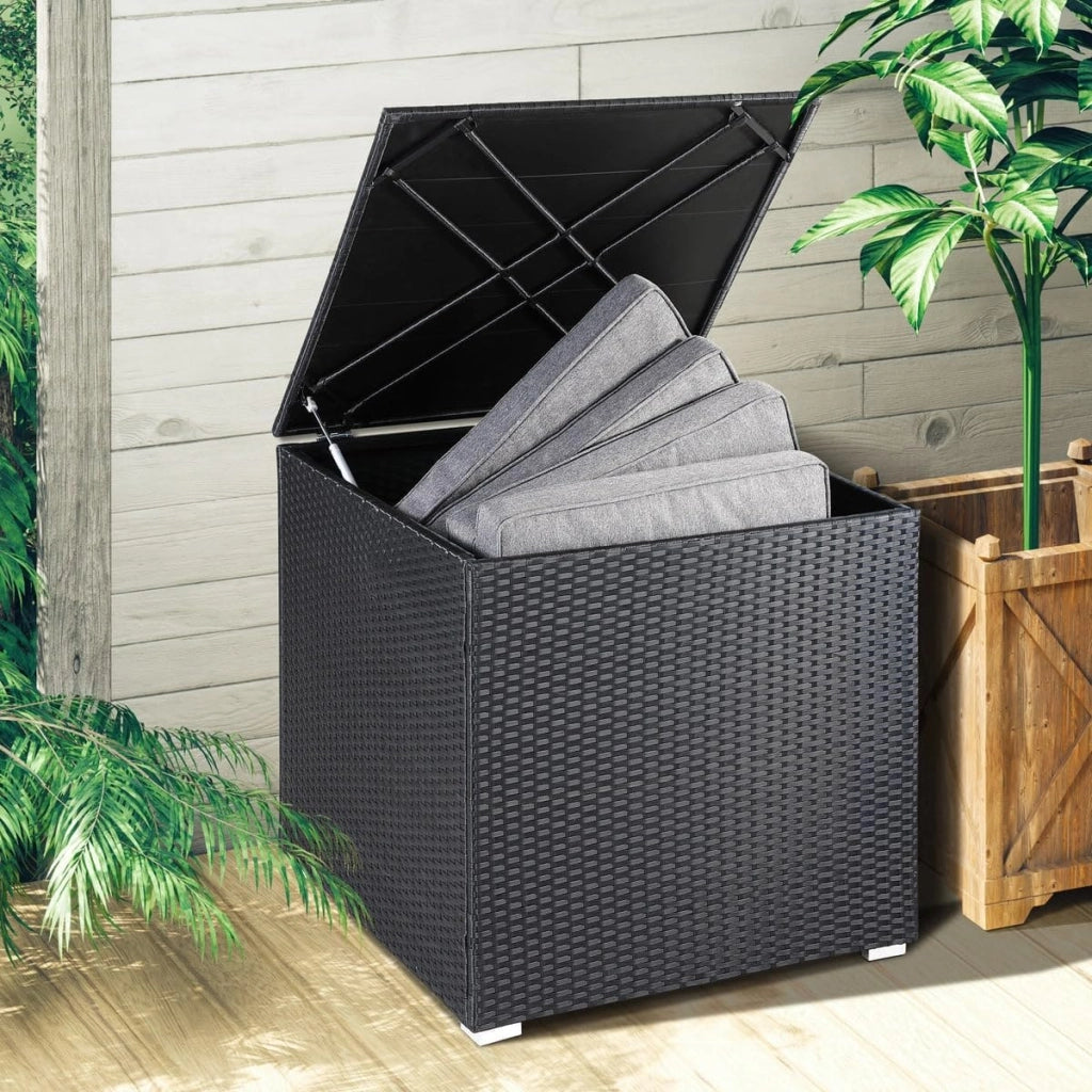 ® Lounge Tavolo da Giardino Set Polyrattan Mobili da Esterno Inclusi Cuscini 318L Gruppo di Seduta Terrazza Balcone Salottino Outdoor