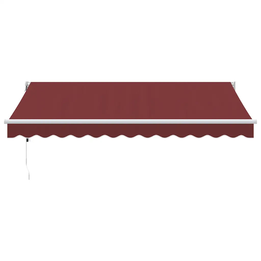 Tenda da Sole Retrattile Automatica Bordò 350x250 cm