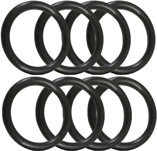 O-ring in gomma nitrile - 10 pezzi - Antistatico - Resistente all'olio - Resistente al calore - Duraturo - Scatola organizzatore - Anello di sigillatura