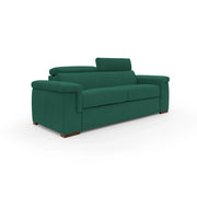 Giunone Divano letto mat. H18 200 cm (mat. 120x197 cm) verde