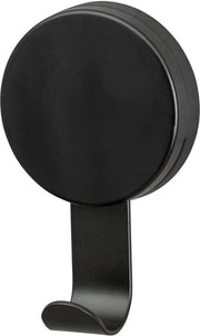 Murospiedi Modello Pavia nero set da 2 - fissaggio senza foratura - 6 x 10 x 35 cm - acciaio inox