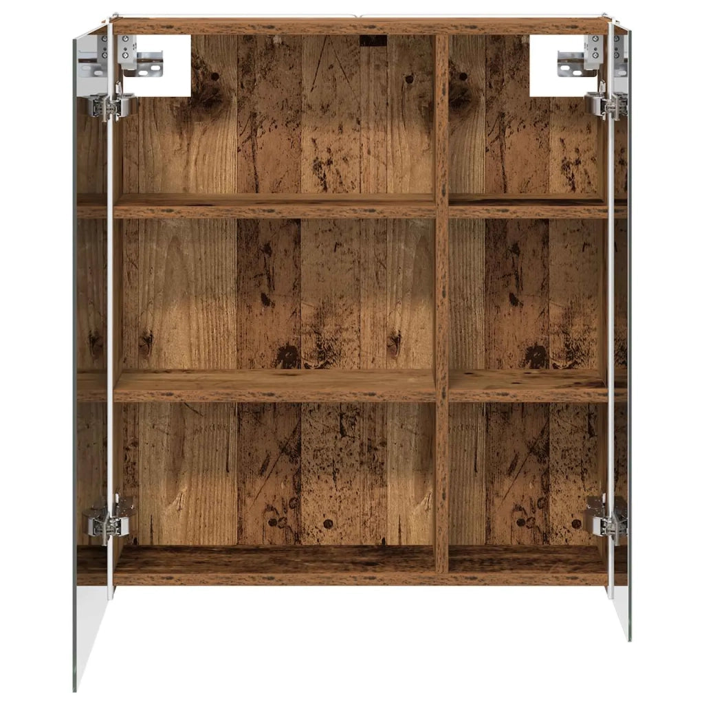 Mobiletto per specchio da bagno Legno vecchio