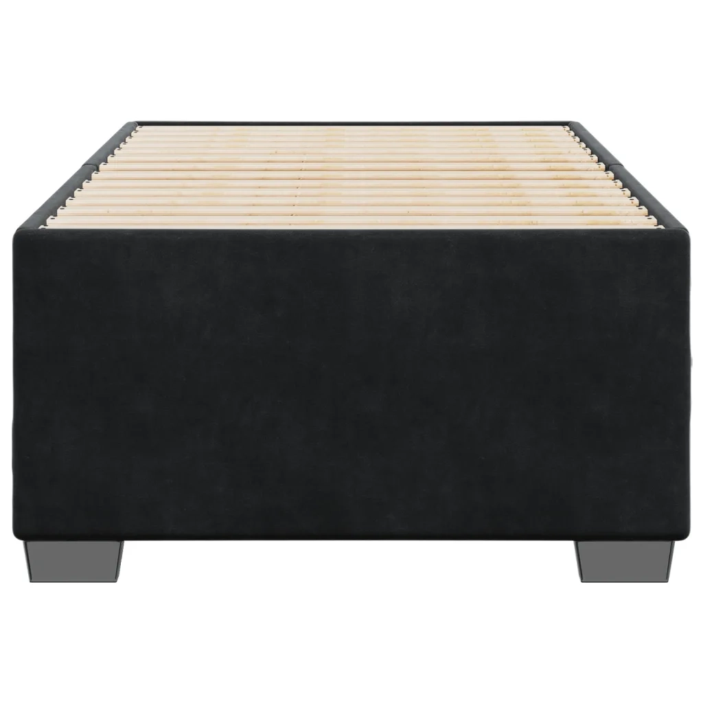 Giroletto Nero 80x200 cm in Velluto