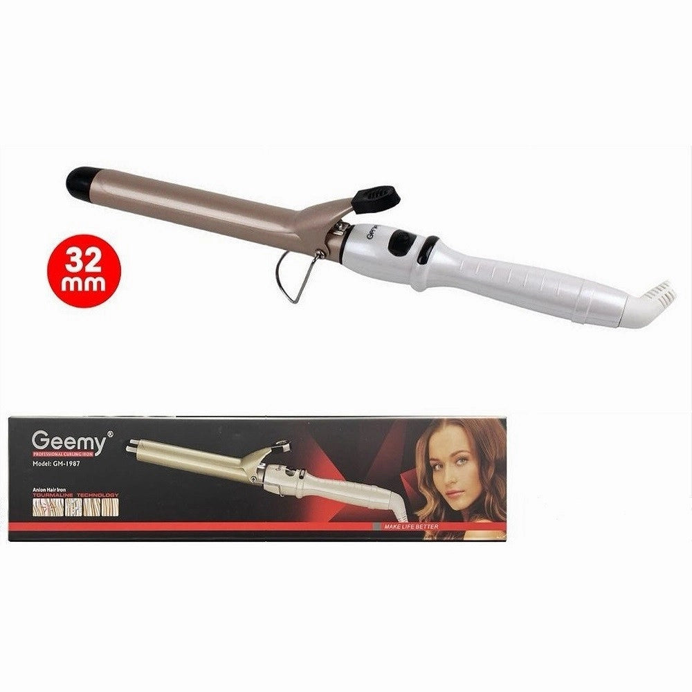Trade Shop - Piastra Arricciacapelli Professionale In Ceramica Tormalina ø32mm 45w Gm-1987-32mm -